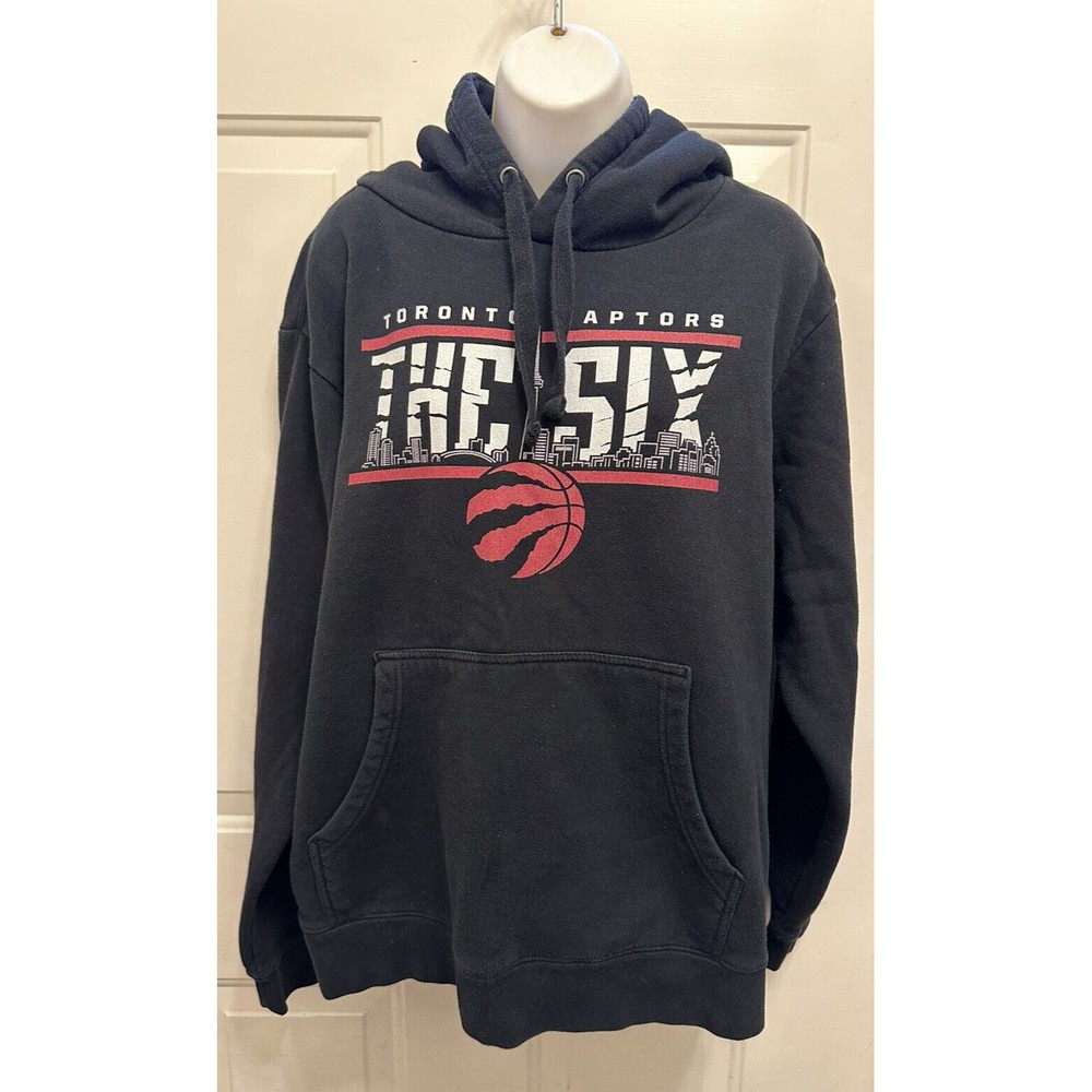 Toronto Raptors NBA Fanatics Men's Black "The Six" Pull-Over Hoodie